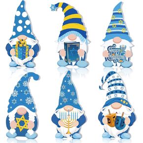 6 Pcs Christmas Tree Wooden Table Decor Buffalo Plaid Cheetah Leopard Print Wooden Table Signs Freestanding Reversible Rustic Wood Centerpiece Tabletop for Xmas Winter Holiday Farmhouse Home Decor in Kuwait