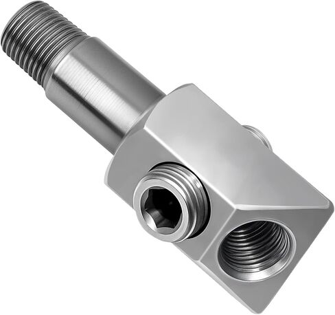Oil Pressure Sensor Thread Adapter, 1/8-27 NPT Port Plugs for Chevy/GM Small Block 305 350 Engines in Kuwait