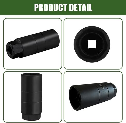 Oil Pressure Sensor Socket, Oil Filter Socket, 3/8" Drive Oil Pressure Sending Unit Socket Fits 1 1/16" Switch, Oil Pressure Switch Socket for Quick Removing/Installing Oil Sending Unit in Saudi Arabia