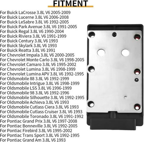 10469470 Ignition Control Module Compatible with Buick Lacrosse for Chevrolet Impala Chevy Lumina Oldsmobile Achieva Pontiac 3.8 Ignition Module Replace# LX364 10475225 10494012 D1940A D1977A in Saudi Arabia