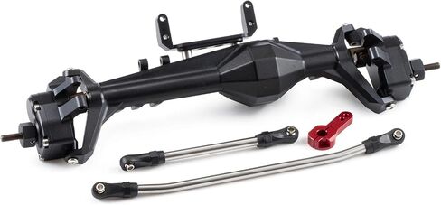 F9 Offset Portal Axle Capra Axles with 7075 Aluminum Housing SOA Mount 8T 30T Gear for Axial Capra 1/10 Trail Buggy Gspeed UGRC Comp Rigs (Black Front Axle) in Saudi Arabia