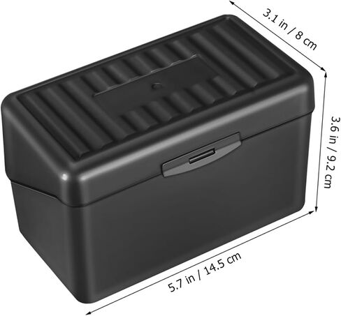 ARTIBETTER 1set Card File Organizer Box Kit Lined Flash Cards Note-taking Papers and Binder for Office and Study Desktop Index Storage in Saudi Arabia