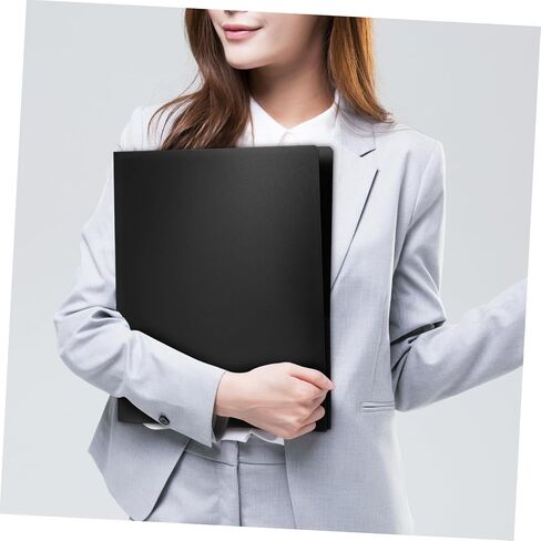 12pcs Document Organizer Folders Dual Pockets and Business Card Slot Versatile File Holders for Important Paperwork Office Use and Academic Purposes in Saudi Arabia