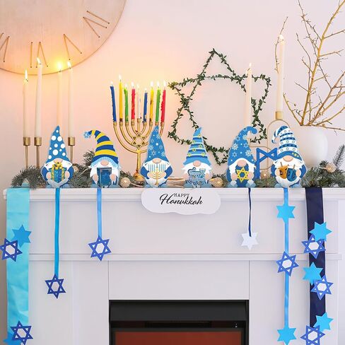 6 Pcs Christmas Tree Wooden Table Decor Buffalo Plaid Cheetah Leopard Print Wooden Table Signs Freestanding Reversible Rustic Wood Centerpiece Tabletop for Xmas Winter Holiday Farmhouse Home Decor in Kuwait