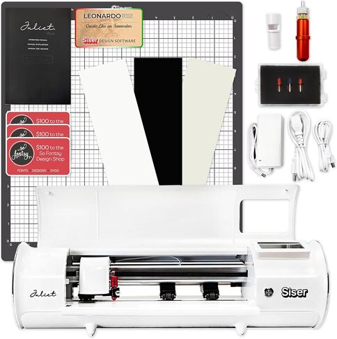Siser Juliet Professional Vinyl Cutter Machine Deluxe Bundle with Vinyl & HTV in Saudi Arabia