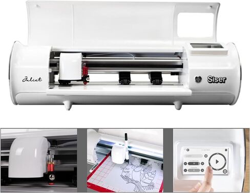 Siser Juliet Professional Vinyl Cutter Machine Deluxe Bundle with Vinyl & HTV in Saudi Arabia