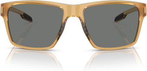 Native Men's XD9041 Breck Square Sunglasses, Matte Smoke Crystal/Blue Mirrored Polarized, 56 mm in Saudi Arabia