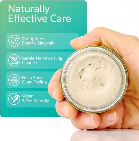 Uncle Harry's Cinnamon Remineralizing Toothpaste | Natural Whitening Toothpaste Freshens Breath & Promotes Enamel | Vegan Fluoride Free Toothpaste in Kuwait