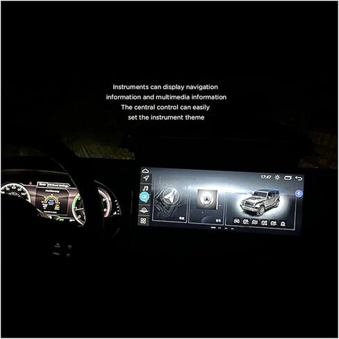 لوحة قيادة Lcd أوتوماتيكية 12.3 بوصة 1920*720 متوافقة مع جيب رانجلر روبيكون 2011-2018 لوحة الأدوات الافتراضية قمرة القيادة in Kuwait