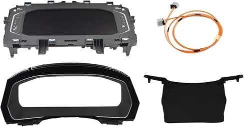 لوحة العدادات الرقمية LCD قمرة القيادة الافتراضية متوافقة مع VW Passat B8 مع الإطار والسلك 3GB 920 790 3GB920790 in Kuwait
