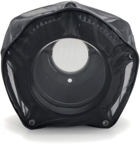 Motorcycle Air Cleaner Filter Waterproof Brreather Rain Sock Black Protective Cover For Harley Air Cleaner Kits XL 1200 Touring Softail Dyna (For RSD Style) in Saudi Arabia