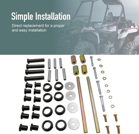 مجموعة بقع مهاوي جلبة الذراع الخلفية LH و RH مناسبة لـ Polaris ATV Sportsman 400 450 500 600 700 800 2003-2010 استبدال 5434551 5434550 7552614 7555740 7517873 5631142 5020826 5133806 5434548 7512492 in Kuwait