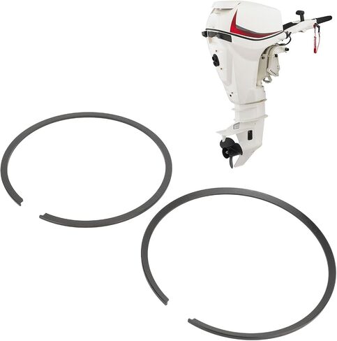 2pcs Outboard Piston Rings, 394930, Boat Motor Piston Ring Set, STD Bore Replacement for Outboard 85 to 300 Engine in Saudi Arabia