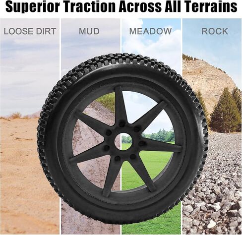 إطارات وعجلات سباق 1/8 RC للطرق الوعرة، إطارات وعجلات 17 مم سداسية RC مع حشوات إسفنجية لـ ARRMA 1/8 Typhon 3S/6S Losi 8IGHT HongNor FS Racing KYOSHO MP10 MP9 MP9e Neo HSP Hyper. (4 قطعة/المجموعة) in Kuwait