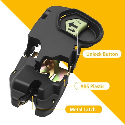 MDEOOSKY 74851S5AA01 Trunk Latch Lock Handle Assembly, Replacement for Honda Civic DX EX GX HX LX Hybrid LX Special Edition, Replaces 74851S5AA02, 74851-S5A-A01 in Saudi Arabia