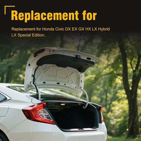 MDEOOSKY 74851S5AA01 Trunk Latch Lock Handle Assembly, Replacement for Honda Civic DX EX GX HX LX Hybrid LX Special Edition, Replaces 74851S5AA02, 74851-S5A-A01 in Saudi Arabia
