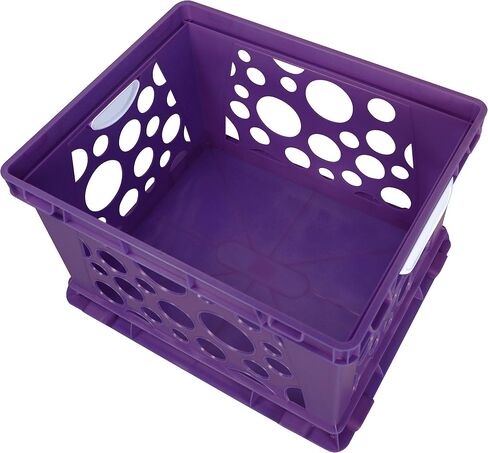 Storex Standard File Crate – Letter and Legal Document and Folder Storage, Black, 1-Pack (61659F03C) in Kuwait