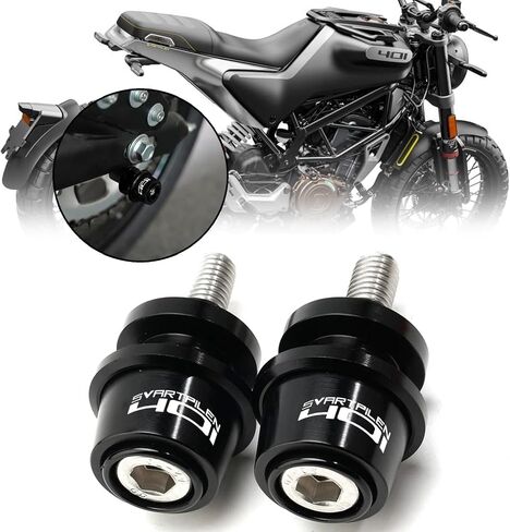 FOR Vitpilen 401 Svartpilen 401 2024+ CNC Aluminum Alloy 10MM Swingarm Spools Slider Stand Screw vitpilen 401 svartpilen 401 2018-2024+ Motorcycle Accessories (Svartpilen 401,Titanium Gray) in Saudi Arabia
