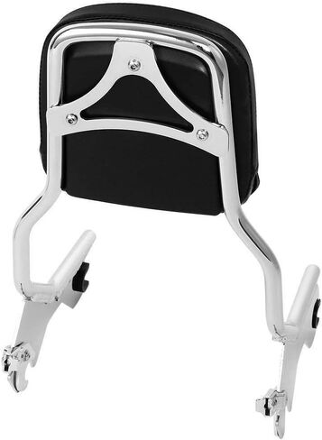 TCT-MT Sissy Bar Backrest Upright Standard Height Fit for Harley Softail 2018-2020 Heritage Classic FLHC; Deluxe FLDE; Street Bob FXBB; Slim FLSL; 114 FLHCS Chrome 2019 +Black in Saudi Arabia