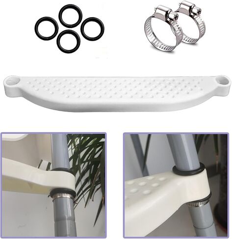 High Chair Foot Rest,Adjustable & Non-Slip Foot Rest for IKEA High Chair Accessories,Compatible with Antilop,Easy Installation,Made with Durable Polypropylene in Saudi Arabia