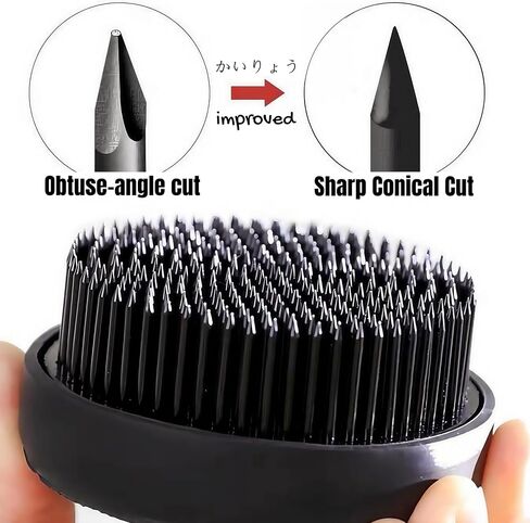 【Black Kenzan Series】Round Floral Arranger Frog Flower Fixed Tools Japanese Floral Pins Holder with Rubber Base for Ikebana Arrangement, Plant Fixation (2inch/50mm Black Kenzan) in Saudi Arabia