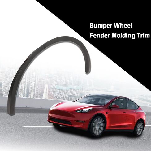 G-PLUS Rear Left Driver Side Fender Flare Compatible with Tesla Model Y MY 2020-2024 Fender Flare Wheel Arch Molding Left 149416300B 149418700B in Saudi Arabia