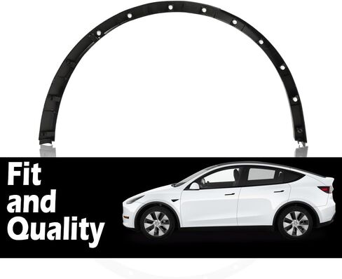 G-PLUS Rear Left Driver Side Fender Flare Compatible with Tesla Model Y MY 2020-2024 Fender Flare Wheel Arch Molding Left 149416300B 149418700B in Saudi Arabia