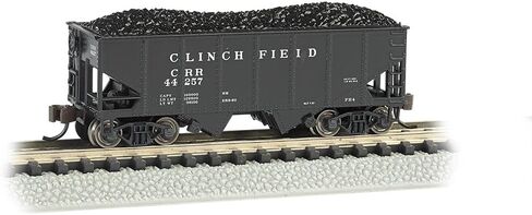Bachmann Industries USRA 55-Ton 2-Bay Hopper Clinchfield Train Car, N Scale in Saudi Arabia