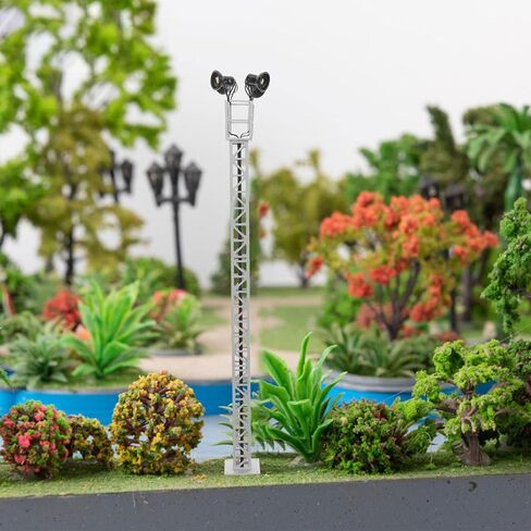 Tofficu Mini Railroad Signal Light Model 8.46 Inch Ho Scale Train Signal Light for Sand Table Layout and Model Railroad Accessories in Saudi Arabia