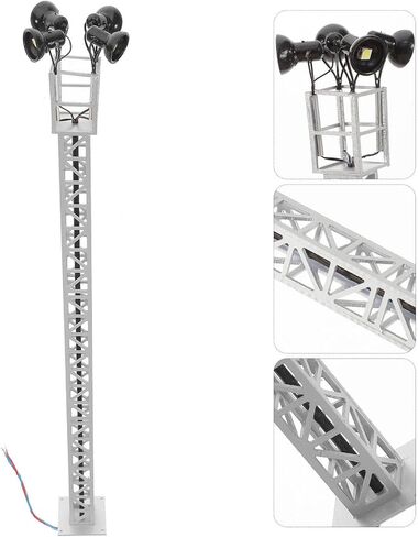 Tofficu Mini Railroad Signal Light Model 8.46 Inch Ho Scale Train Signal Light for Sand Table Layout and Model Railroad Accessories in Saudi Arabia