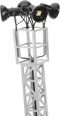 Tofficu Mini Railroad Signal Light Model 8.46 Inch Ho Scale Train Signal Light for Sand Table Layout and Model Railroad Accessories in Saudi Arabia