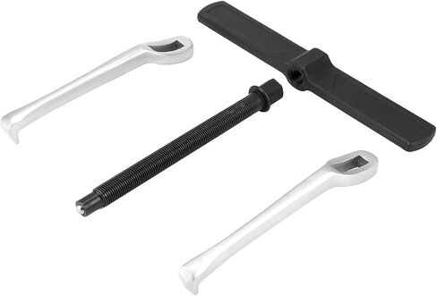 QWORK 12 Inch 2-Jaw Gear Puller - Heavy-Duty Steel Adjustable Puller Tool Separate Lifting Device for Removing Pulley Flywheel Bearing in Saudi Arabia