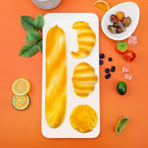 Gresorth 11 inch PU Material Fake Cake Artificial French Long Bread Decoration Model Kitchen Toys Prop - 2pcs in Saudi Arabia