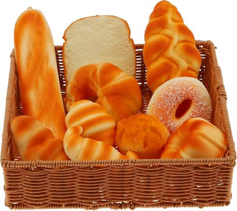 Gresorth 11 inch PU Material Fake Cake Artificial French Long Bread Decoration Model Kitchen Toys Prop - 2pcs in Saudi Arabia