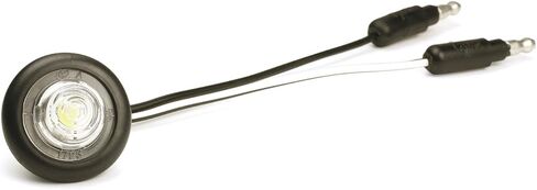 مصابيح تحديد التخليص Micro Nova Dot Led من Grote 49281، أبيض، مع حلقة معدنية، متعدد فولت in Saudi Arabia
