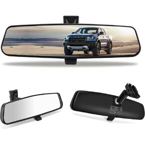 rear view mirror, Interior rearview mirror Kit compatible with Ford F150, Dodge RAM,Chevrolet Silverado, Toyota Camry, Nissan Altima, Hyundai Sonata, Kia Optima, Jeep Wrangler, Mazda CX-3, GMC Enclave in Saudi Arabia
