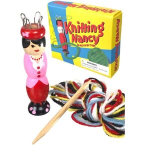 French Knitting Nancy - Yarn Knit Knitter Spool Tool Retro Wooden Doll in Kuwait