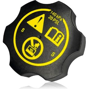 Radiator Cap Coolant Reservoir Cap Replacement Compatible with Chevrolet Dodge GMC Buick Cadillac Jeep Ram Saab Silverado 1500 2500 3500 Express Avalanche Suburban Captiva Cavalier Equinox in Saudi Arabia