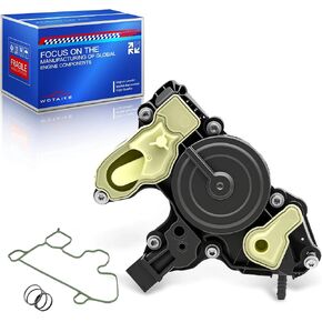 PCV Valve Oil Separator Engine Crankcase Vent Valve Compatible with 2014-2018 Audi A3 A4 Volkswagen Golf VW Jetta Passat Bettle GTI 1.8T 2.0T, Replace#06K103495 06K013495AA 06K103495AT in Kuwait