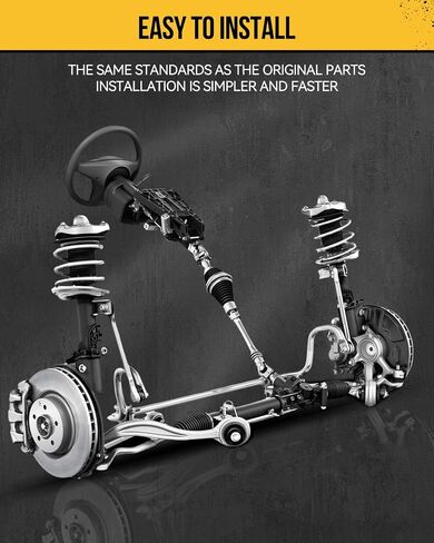 KAC Power Steering Rack and Pinion Replacement for Toyota Tundra 2007-2021 All Models, Sequoia 2008-2022 All Models, Hydraulic Rack and Pinion Assembly Replace 26-2633 in Kuwait