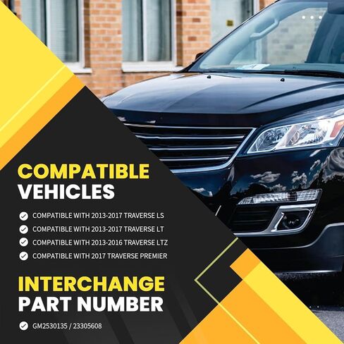 مجموعة ضوء إشارة الانعطاف الأيمن مع لمبة متوافقة مع Traverse LS LT LTZ Premier 2013-2017 مؤشر المصد الأمامي ضوء الجري GM2531135 23305609 in Kuwait