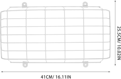 Milisten Exit Sign Protective Cage Metal Wire Guard Adjustable Emergency Light Shield for School Wall Mounted Safety Cover in Saudi Arabia