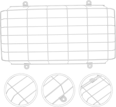 Milisten Exit Sign Protective Cage Metal Wire Guard Adjustable Emergency Light Shield for School Wall Mounted Safety Cover in Saudi Arabia