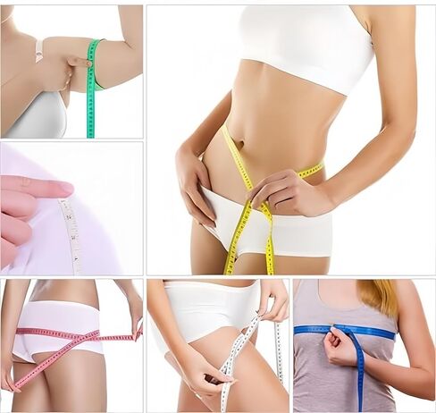 6 Pack 60-inch/150-cm*1.3cm Double Scale Rule,Tape Measure for Body Fabric Sewing Tailor Cloth Knitting Vinyl Home Craft Measurements in Saudi Arabia