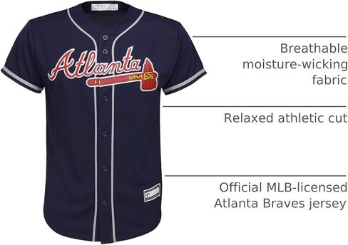 Outerstuff Matt Olson #28 Atlanta Braves MLB Youth Boys 8-20 لاعب جيرسي in Saudi Arabia