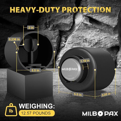 قفل المقطورة، يناسب قارنة توصيل مقاس 2 5/16 بوصة، قفل عفريت مطور من الفولاذ المقاوم للصدأ، أقفال وصلة مقطورة شديدة التحمل، مصممة للمقطورة والمركبات الترفيهية والقارب in Kuwait