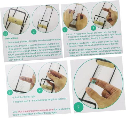 LIGHTAOTAO آلة الديكور الفولاذ المقاوم للصدأ DIY بها بنفسك أداة النسيج حبة للأساور اليدوية والمجوهرات صنع آلة الخرز سلسلة الإبداعية مع شريط التمرير المنقولة in Kuwait
