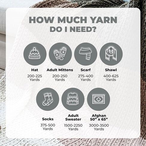 Mary Maxim Mellowspun DK Weight Yarn, Lightweight Acrylic Yarn for Crocheting and Knitting Baby Blankets, Afghans, Sweaters, and Clothing, 284 Yards, 3.5 Oz, Dove in Kuwait
