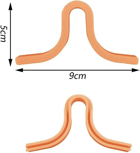 Soft 2X for Anti Fog for Silicone Nose Bridge Strip Seal for Bracket(Blue) in Saudi Arabia