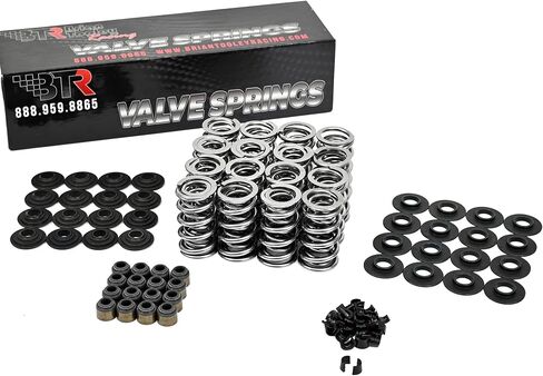 BTR Brian Tooley Racing LS Turbo Stage 1 Camshaft Kit -Fits Gen 3/4 LS 4.8 5.3 5.7 6.0 6.2 Turbocharged Cam Kit (Cam, Titanium Ret. Spring Kit, Pushrods) in Saudi Arabia